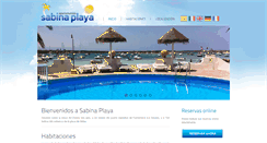 Desktop Screenshot of apartamentossabinaplaya.com